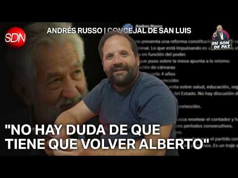 "LOS PUNTANOS LA ESTÁN PASANDO MUY MAL" | ANDRÉS RUSSO, CONCEJAL DE SAN LUIS en #ENSONDEPAZ