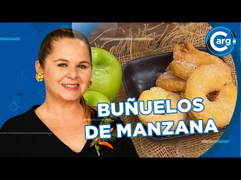 RECETA DE BUÑUELOS DE MANZANA