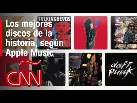 Este es el top 10 de los mejores álbumes musicales de la historia, según Apple Music
