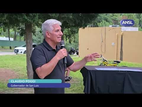 Claudio Poggi, Gobernador de San Luis_ Potrero de los Funes