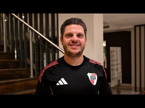 Pablo Fernández, coordinador de categorías mayores de River Plate