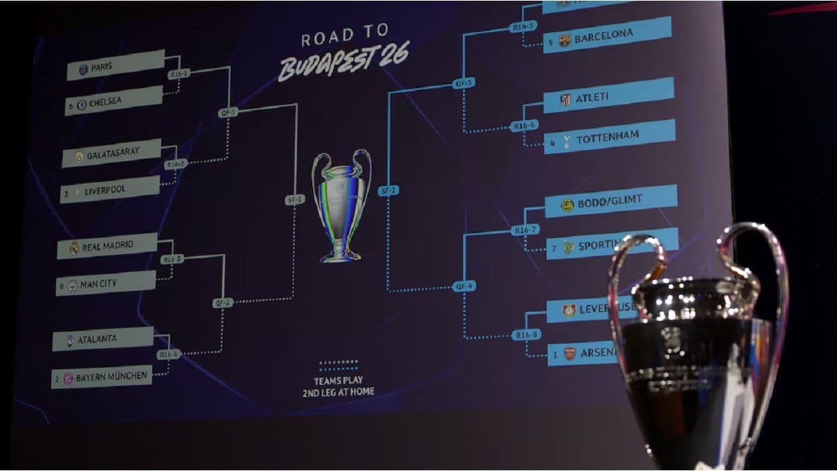 Se sortearon los octavos de la Champions League y habrá otro Real Madrid vs Manchester City