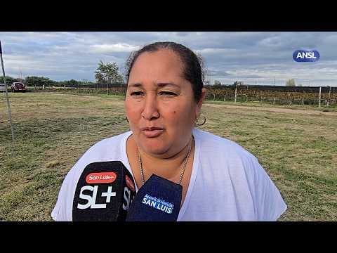 Amelia Agüero, productora de lechones y gallinas