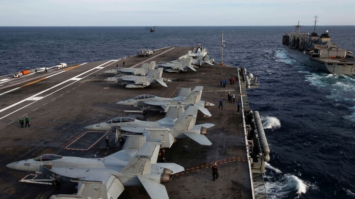 Irán amplía su control marítimo, declara control del golfo de Omán y amenaza con atacar el portaaviones USS Abraham Lincoln