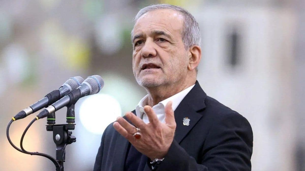 Masoud Pezeshkian aseguró que Irán «aplastará por la fuerza» a EEUU e Israel