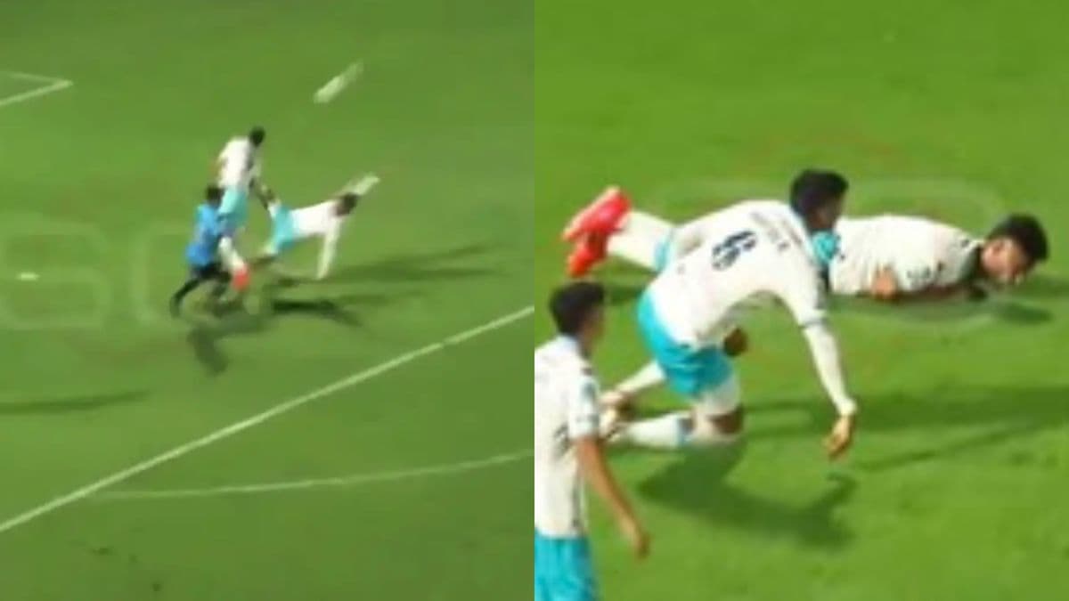 Susto en Racing: Marcos Rojo volvió a golpear a un compañero con un planchazo en el triunfo ante Belgrano