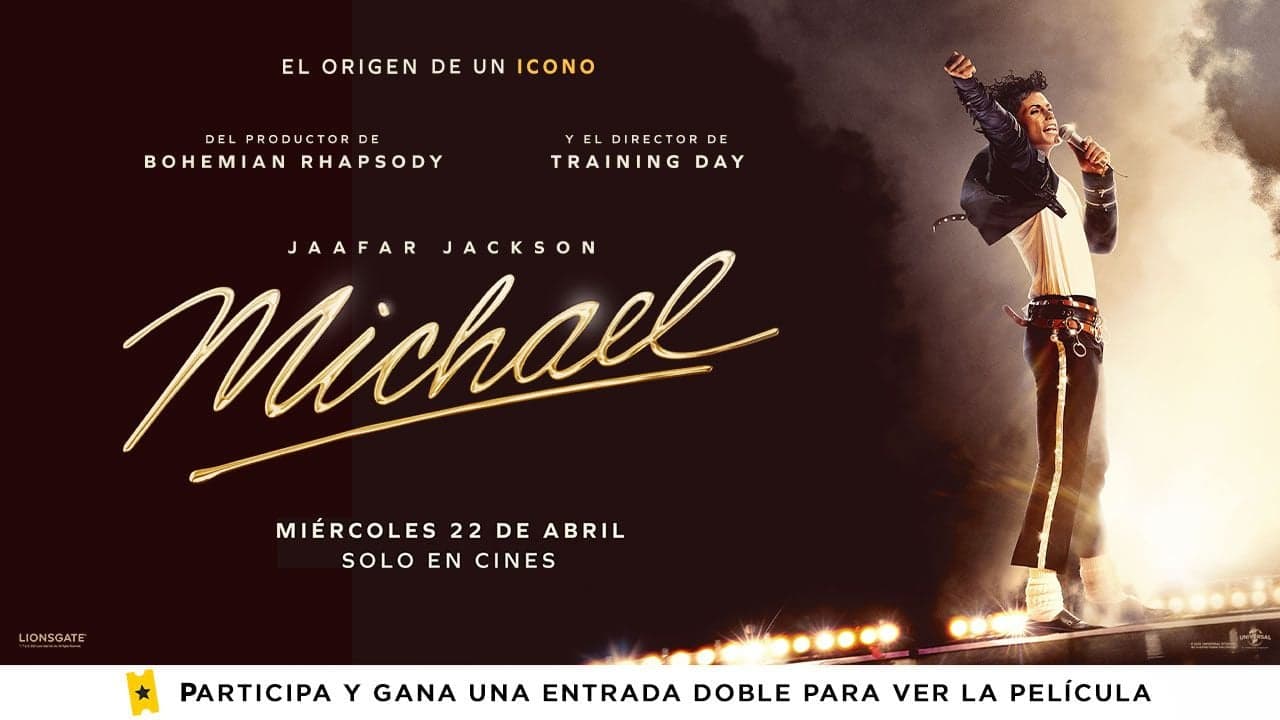 No te pierdas ‘Michael’ en la gran pantalla: Sorteamos 5 entradas dobles para ver la película sobre Michael Jackson