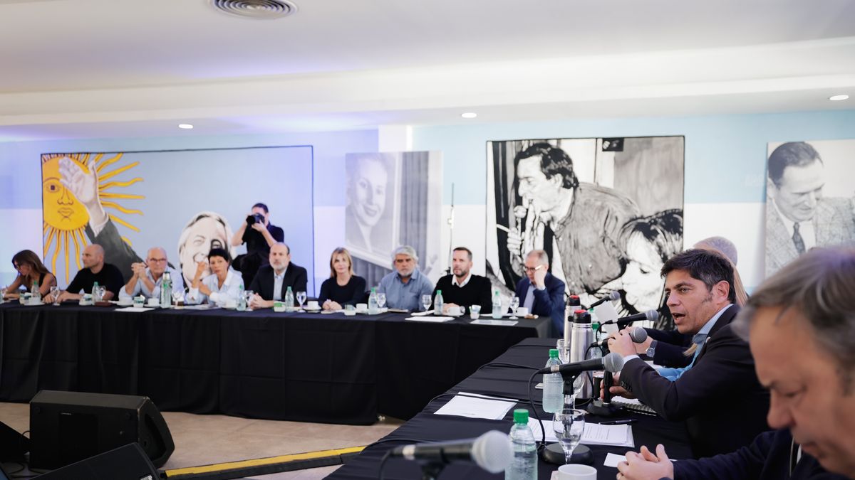 Axel Kicillof asumiÃ³ la conducciÃ³n del PJ bonaerense y llamÃ³ a "ponerse de acuerdo en puntos comunes"