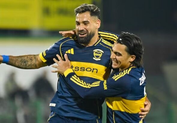 Boca ganó, gustó y goleó: venció 4 a 0 a Defensa y Justicia y se metió en los playoffs