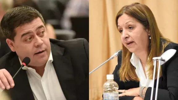 "Chubut no es utilería para su marketing": Torres le respondió a Treffinger a través de Aguilera