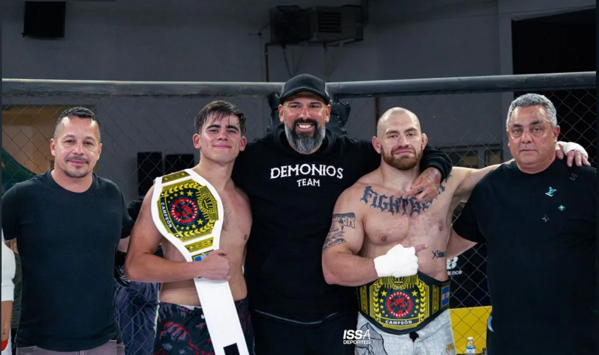 Esteban Acebes se consagró campeón profesional del AFC en Rada Tilly