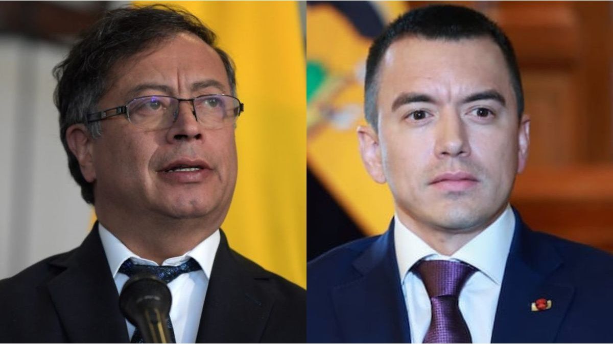 Gustavo Petro denunciará penalmente a Daniel Noboa por calumnias tras acusaciones de vínculos con el narcotráfico