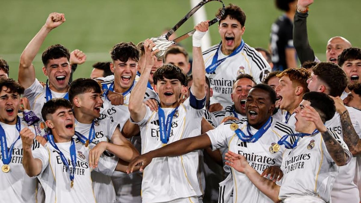 La nueva joya campeón con el Real Madrid que es seguido por la Selección argentina
