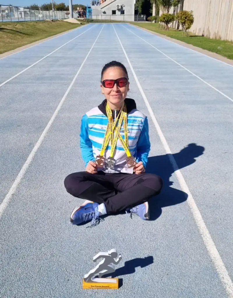 Leonel Chiorazzo logró tres medallas doradas en el Meeting Internacional Sierras Puntanas