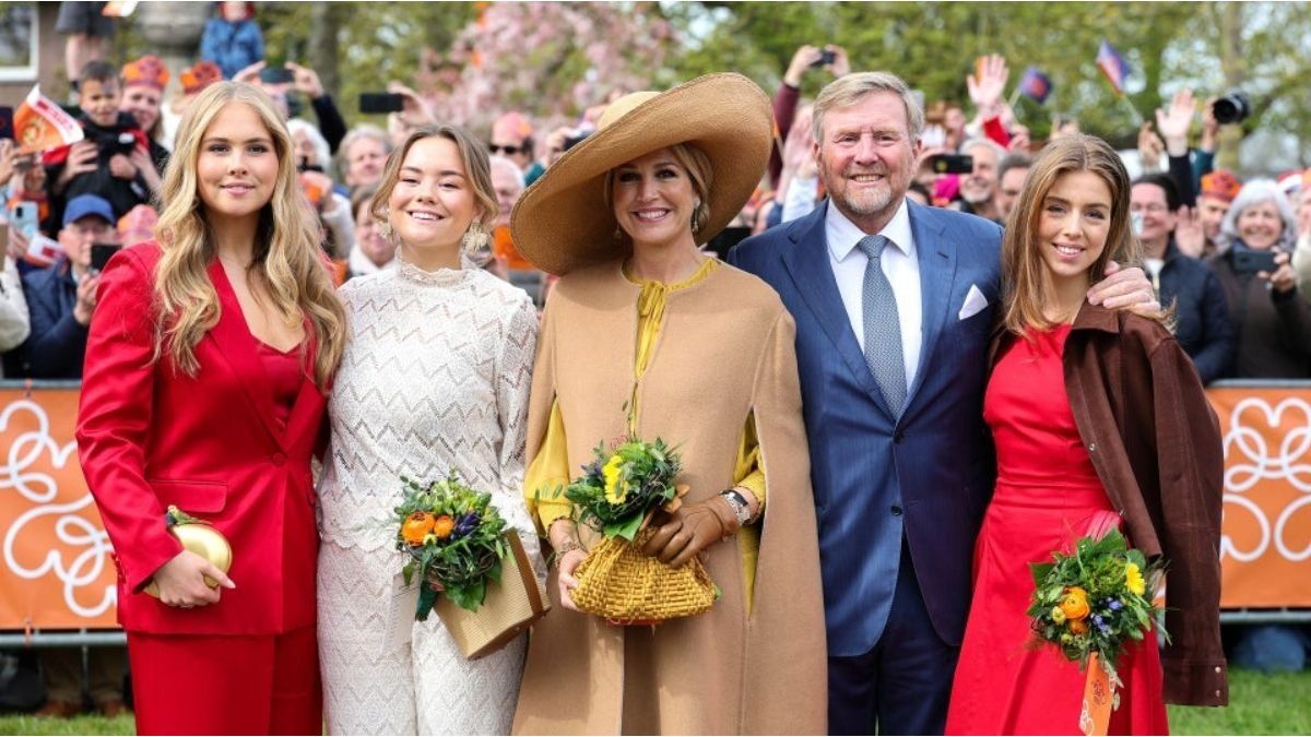 Países Bajos celebró el Día del Rey con Guillermo en su cumpleaños y una postal familiar junto a Máxima Zorreguieta y sus hijas