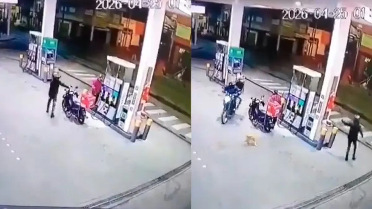Tiroteo en una estación de servicio: un repartidor repelió un asalto a balazos