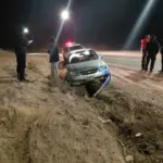 Alcoholemia positiva en un despiste registrado cerca del mirador del Cerro Chenque durante la madrugada