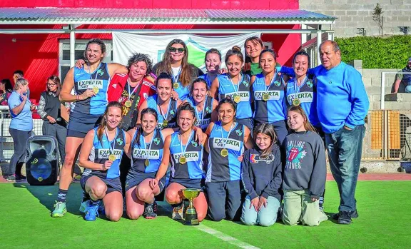 Calafate fue campeón en Veteranas