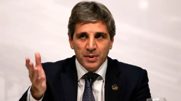 Caputo también vaticinó un crecimiento del 10% en 2026
