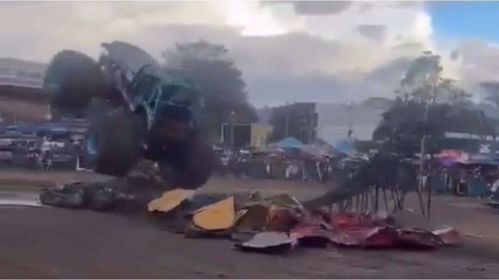 Colombia: tres muertos y varios heridos en un show de Monster Truck