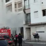 Comodoro: Incendio en un departamento de edificio céntrico