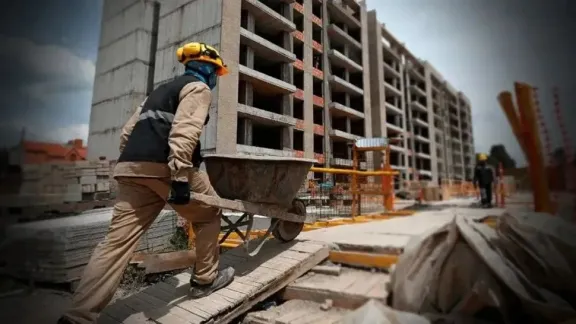 Construcción: baja mensual en ventas a pesar de crecimiento interanual