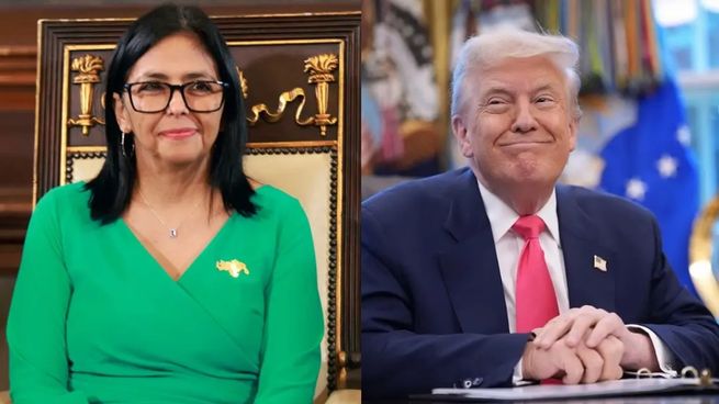 Delcy Rodríguez rechazó que Venezuela pueda convertirse en el "estado 51" de EEUU