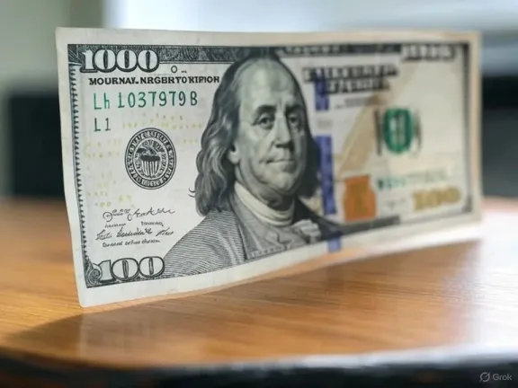 El dólar se afirmó por encima de los $1