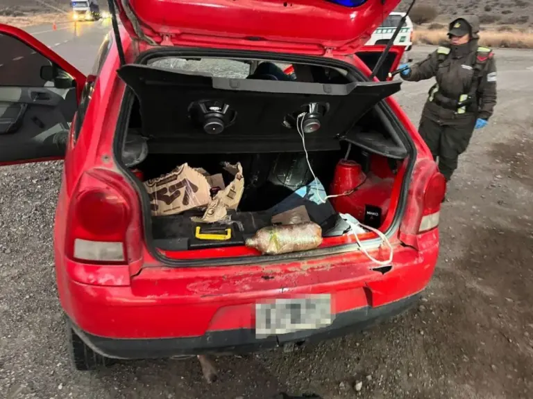 Gendarmería secuestró marihuana y cigarrillos de cannabis en Tecka
