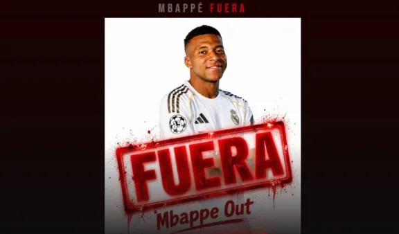 Hinchas del Real Madrid juntan firmas para echar a Mbappé
