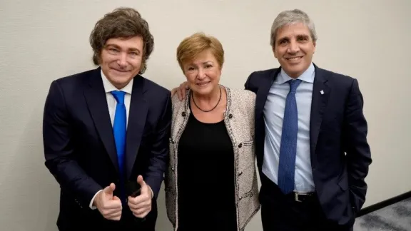 Kristalina Georgieva se muestra optimista: "Este podría ser el último programa de Argentina con el FMI"