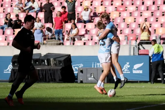 Los Pumitas consiguieron un triunfo histórico frente a Nueva Zelanda en el Rugby Championship M20