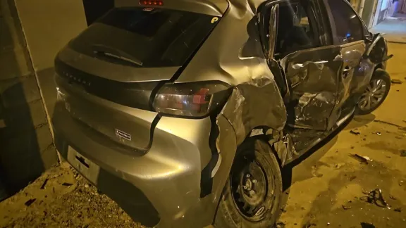 Manejaba alcoholizado y provocó un triple choque en avenida Kennedy
