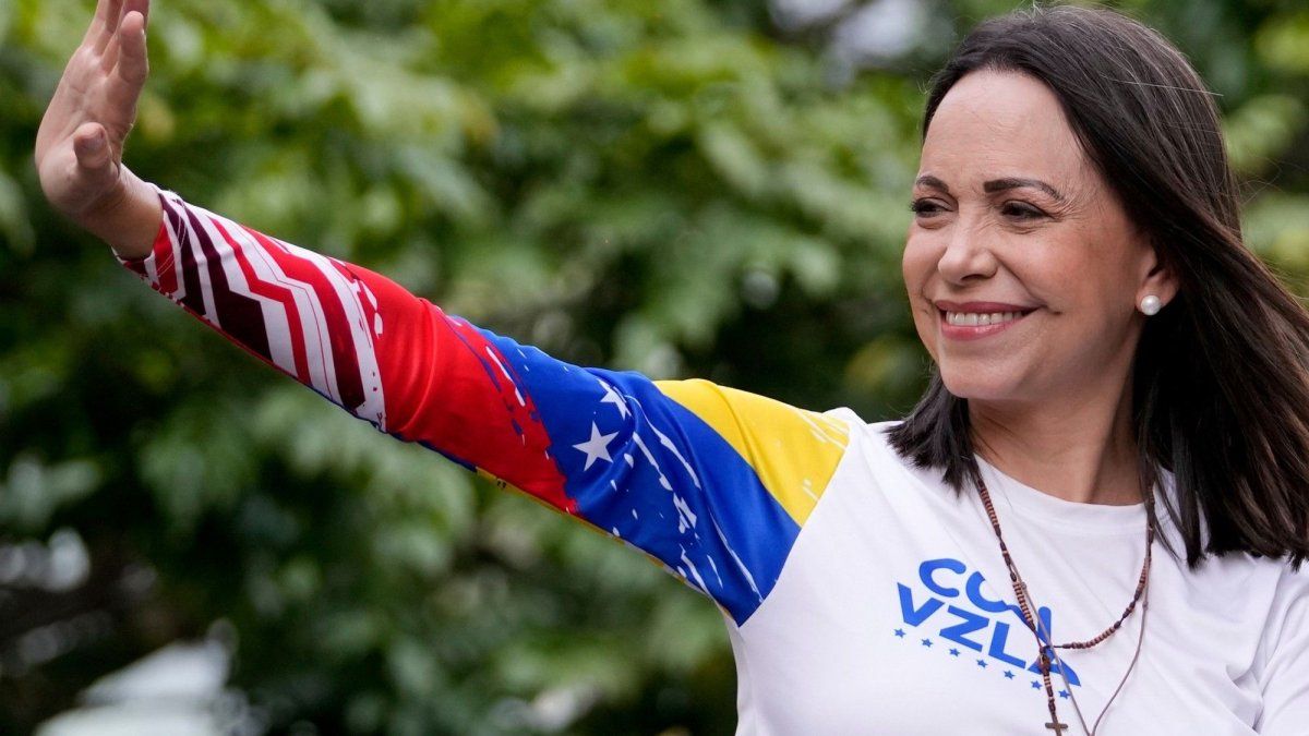 María Corina Machado oficializó su candidatura presidencial en Venezuela