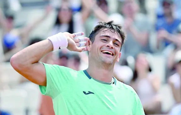 Navone consiguió el triunfo más importante de su carrera
