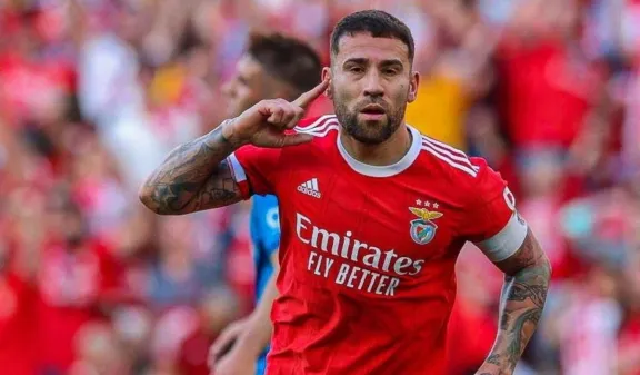 Nicolás Otamendi no va a seguir en el Benfica