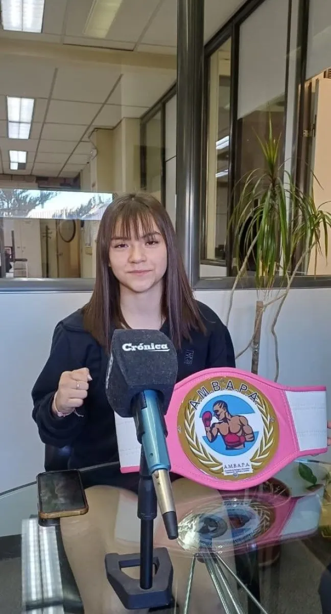 “Quiero llegar a ser campeona profesional de boxeo”