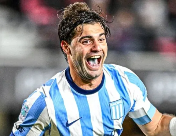 Racing lo ganó a dos minutos del final