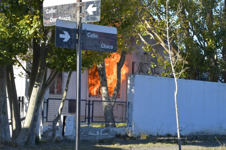 Se quemó una vivienda de valor patrimonial en Río Gallegos: alojaba detenidos