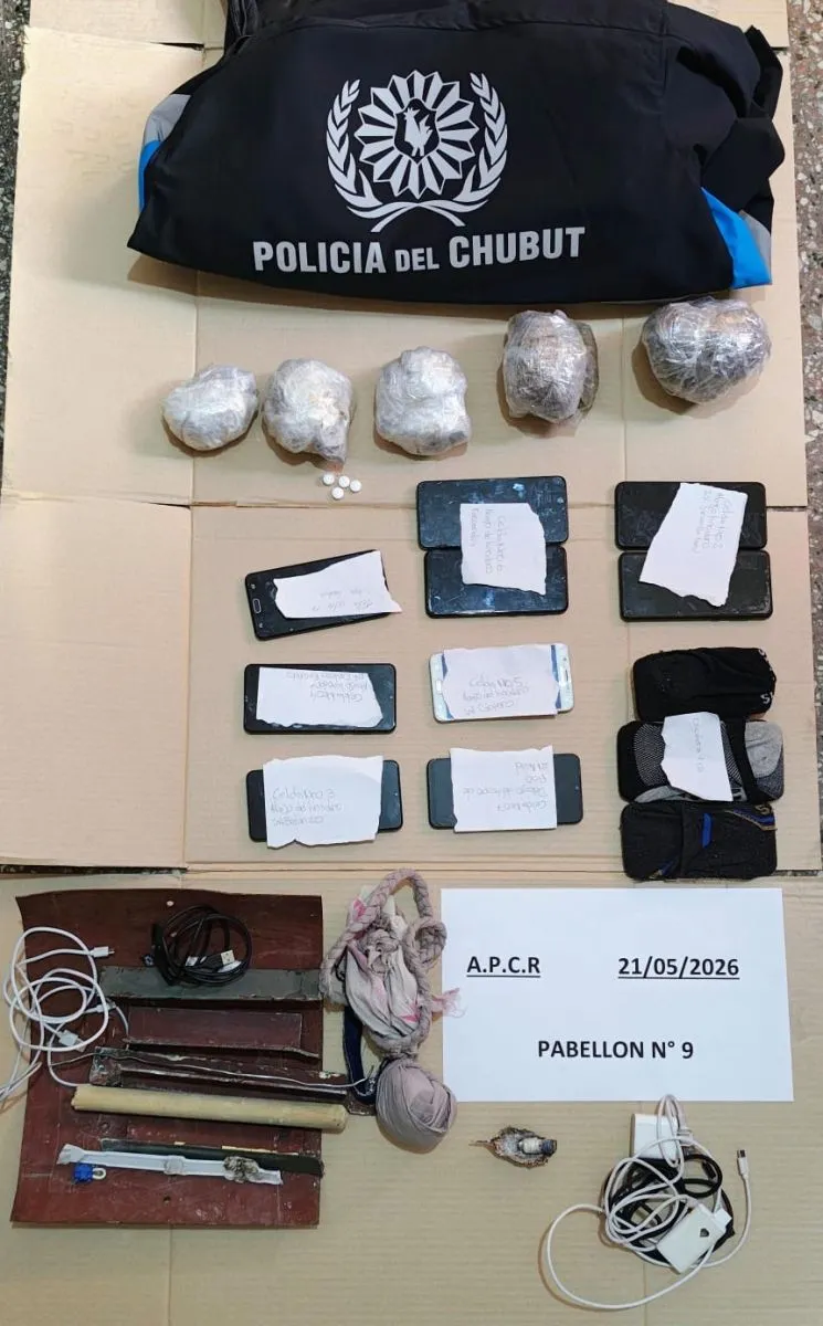 Secuestraron celulares y droga tras una requisa en la Alcaidía Policial