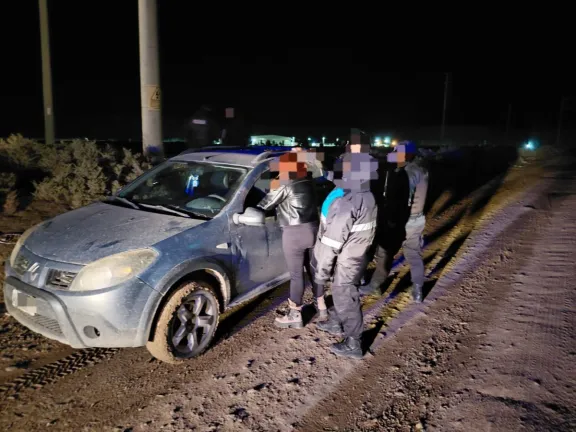 Sorprendieron a una pareja con cables de cobre robados en el Parque Industrial