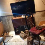 Cocinaba un asado, comenzó a incendiarse el fogón y tuvo que llamar a los bomberos