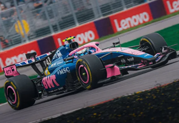 Colapinto fue 15° en la primera práctica del Gran Premio de Mónaco