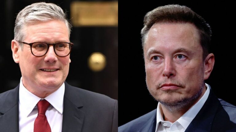El premier británico acusó a Elon Musk de "sembrar la división" por el asesinato de un joven inglés