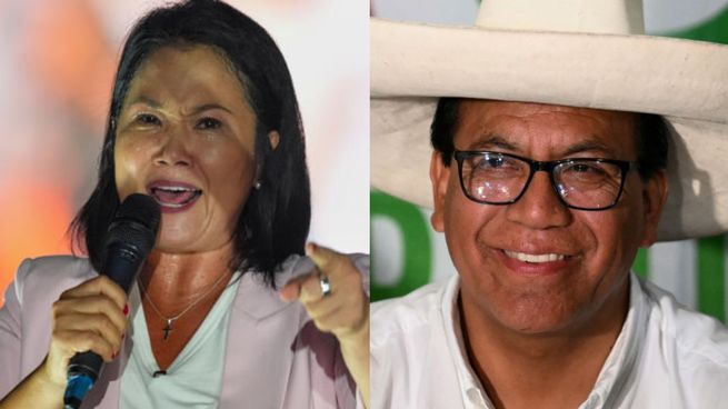 Elecciones en Perú: con el 97% escrutado, Roberto Sánchez mantiene la ventaja sobre Keiko Fujimori