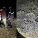 Frustran robo de cables en yacimiento de Ruta 26 con drones: cuatro detenidos