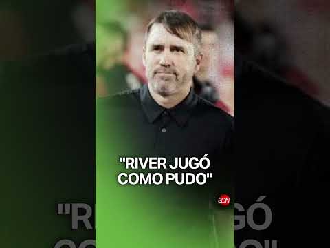 Eduardo Coudet analizó el momento de River