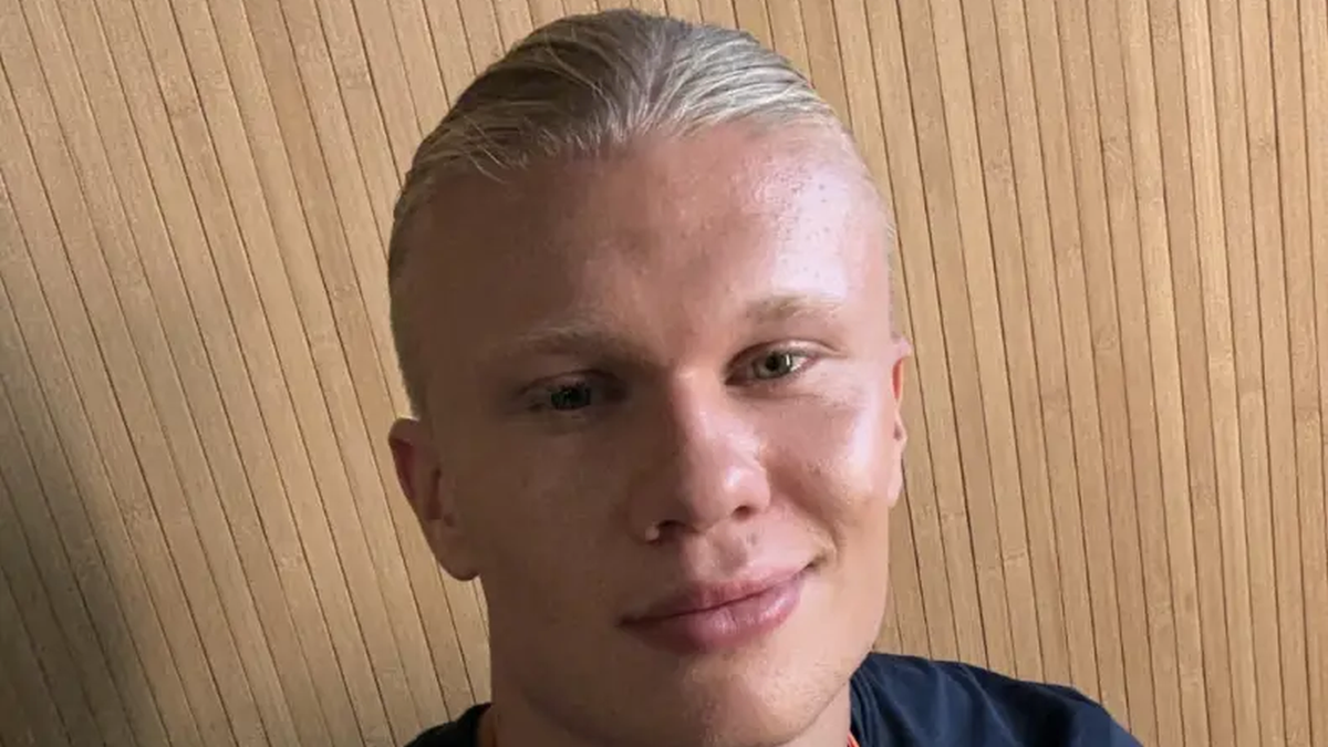 Erling Haaland sorprendió con un radical cambio de look: qué dijeron sus compañeros y figuras del fútbol mundial