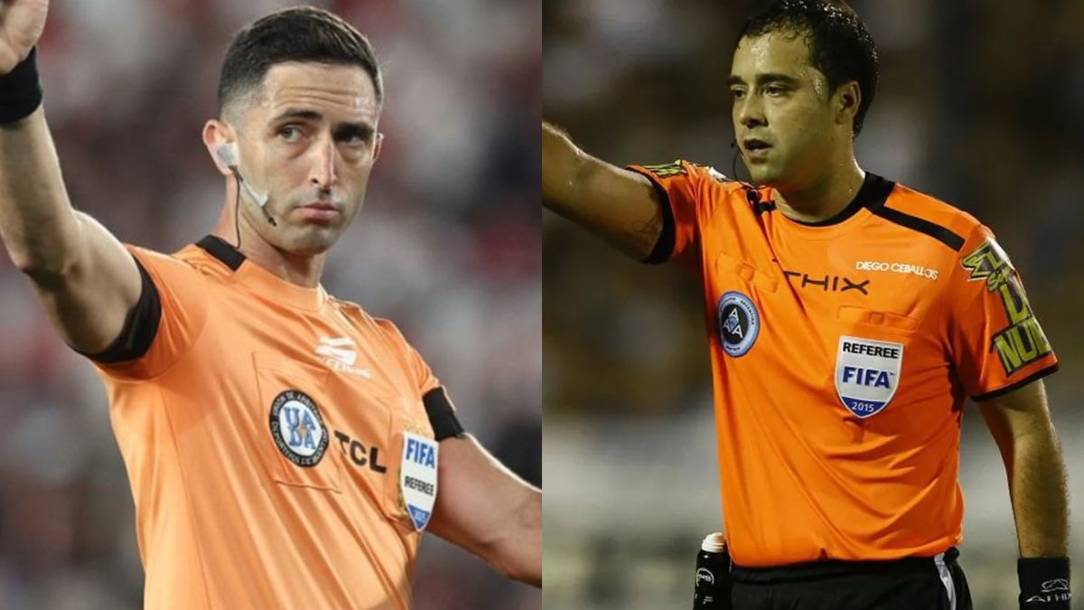 La AFA suspendió a los árbitros Nazareno Arasa y Diego Ceballos tras el polémico gol anulado a Vélez ante Deportivo Riestra