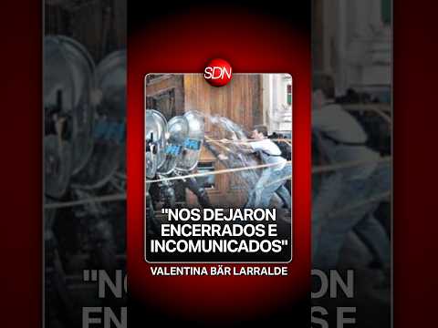 «Nos dejaron encerrados»: el dramático relato de una estudiante